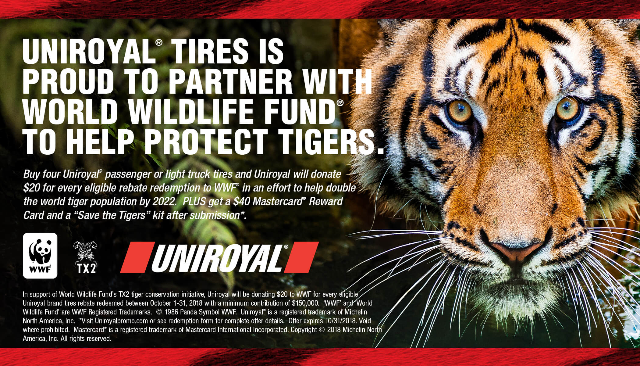 WWF and Uniroyal Protecting Tigers